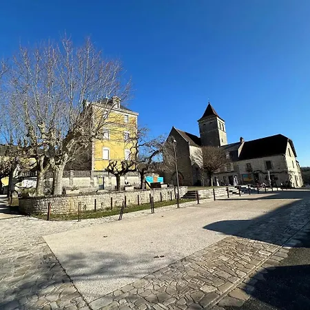 וילה Charmante A Avec Piscine Privee Montfaucon (Lot)